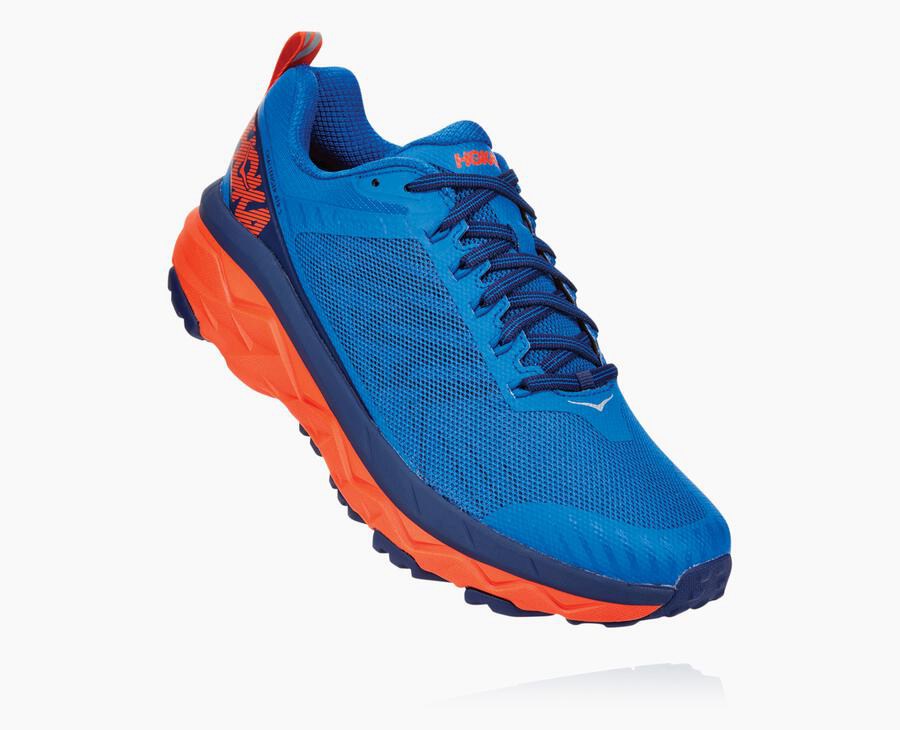 Hoka One One Trailove Tenisky Panske Modre - Challenger ATR 5 - 76820-BLHM